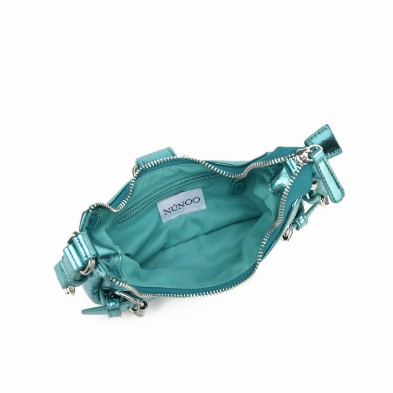 Women's Núnoo Palma Recycled Cool Shoulder Bags Light Blue | TBE4410SE