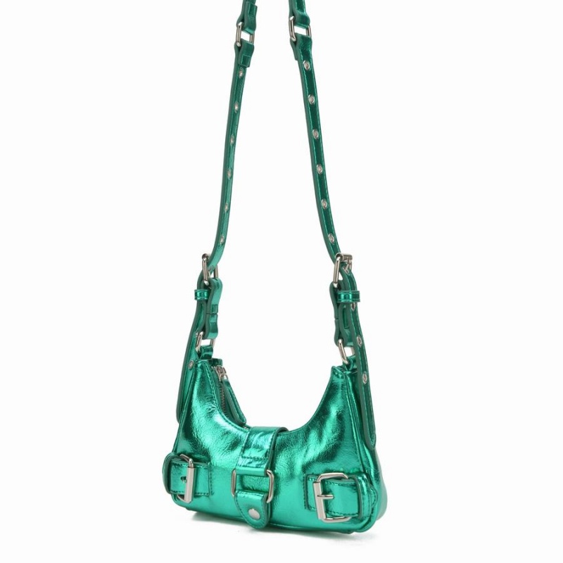 Women's Núnoo Palma Recycled Cool Small Bags Green | MSS6215HW