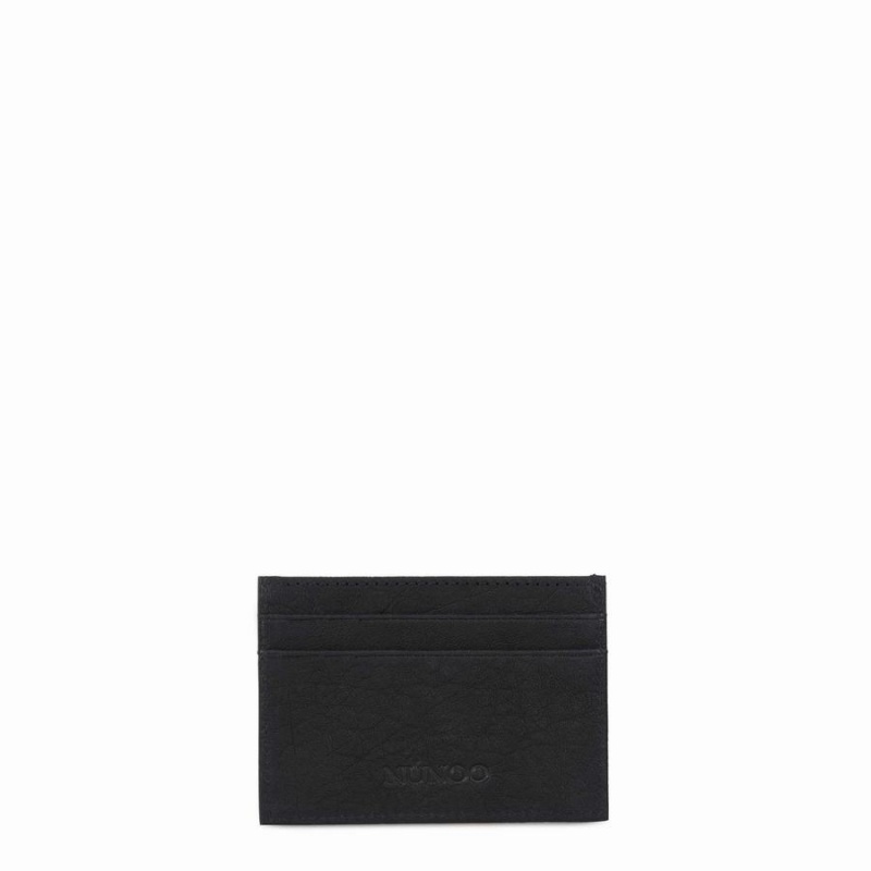 Women's Núnoo Pixie Rivet Washed Wallets Black | KHB2133BL