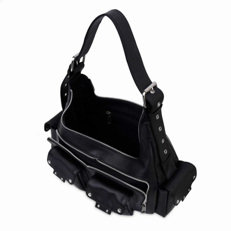 Women's Núnoo Sally Air 1 Shoulder Bags Black | KIL733EA