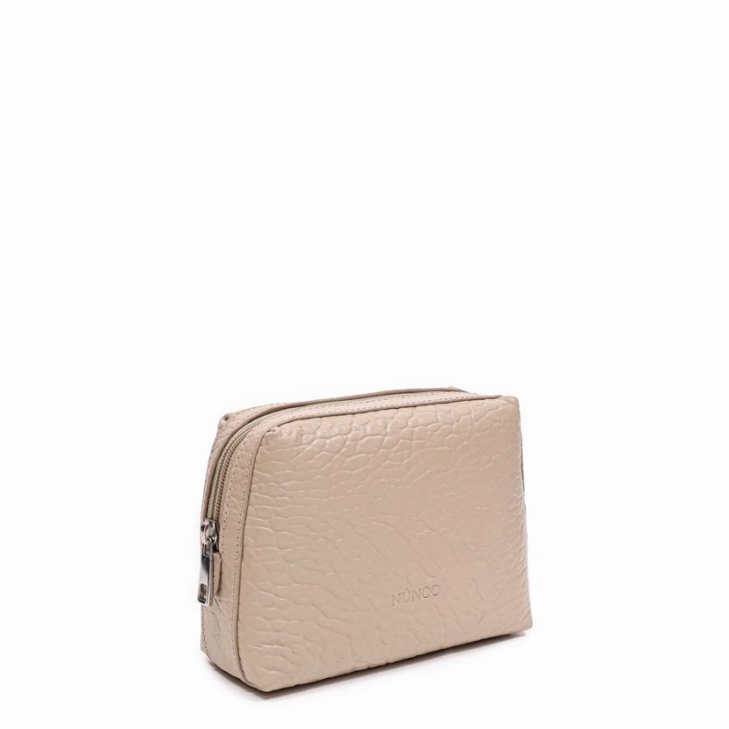 Women's Núnoo Small Eva New Zealand Makeup Bag Beige | IPY8889AK