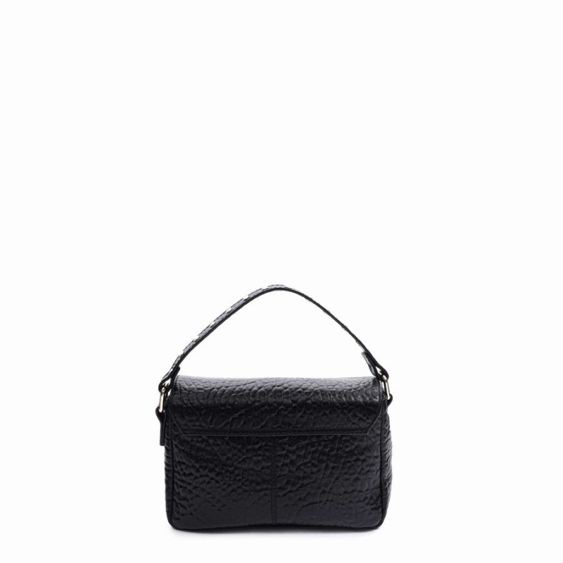 Women's Núnoo Small Honey New Zealand Crossbody Bags Black | HUR3295TH