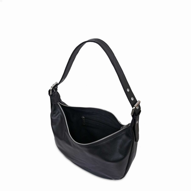 Women's Núnoo Stella Small Air 1 Shoulder Bags Black | MHG5156KR